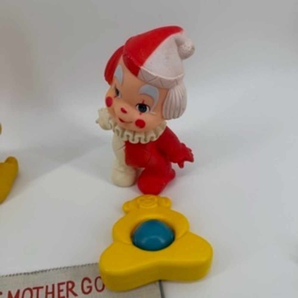 Vintage Baby Toy Lot‎ Rubber Squeaky Fisher Price Avon Cloth Book - Picture 8 of 16